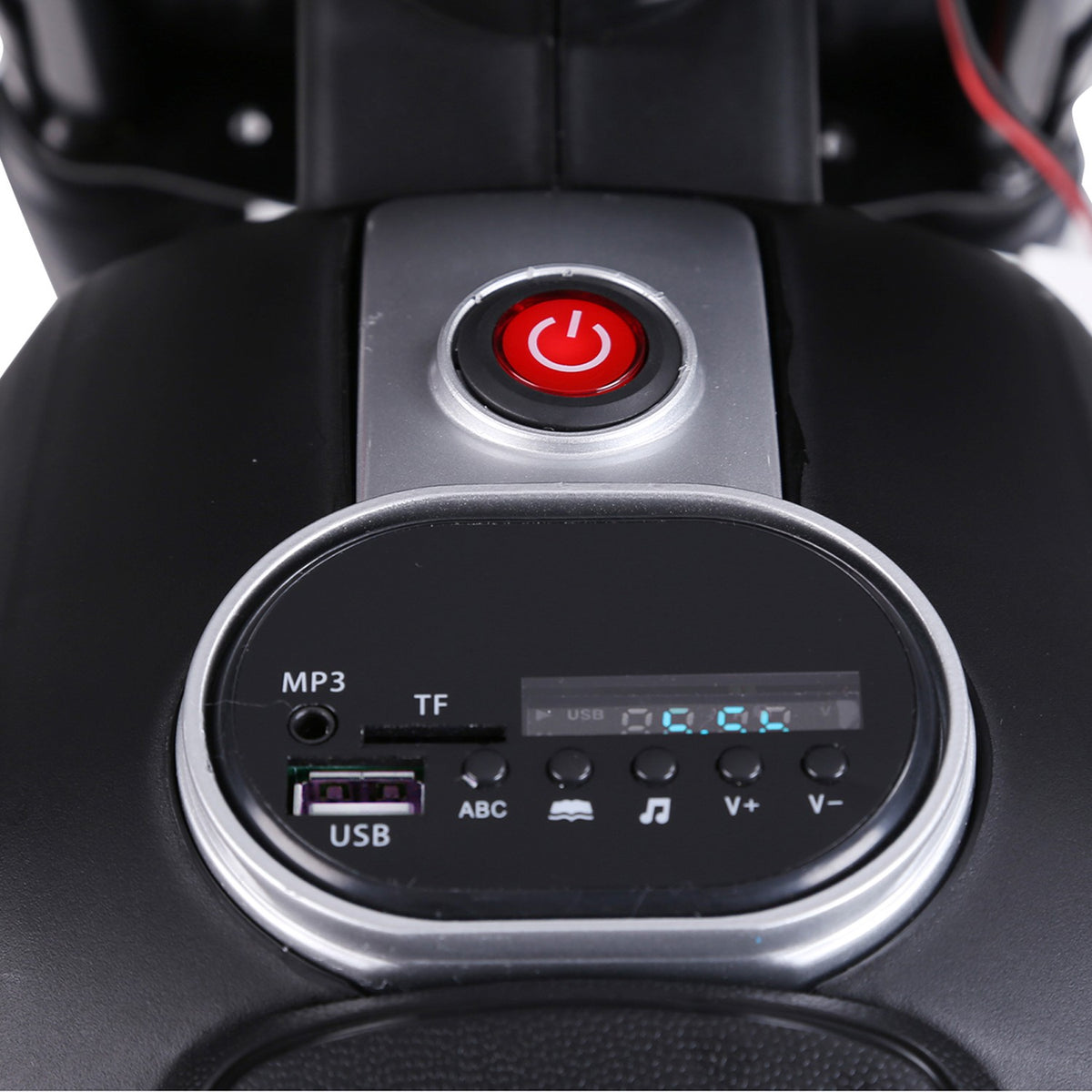 Children'S Motorcycle Children'S Electric Motorcycle For Children 3-6 Years Old Light Music Mp3 Electric Vehicle With Training Wheels Maximum 3 Km/H Metal + Plastic