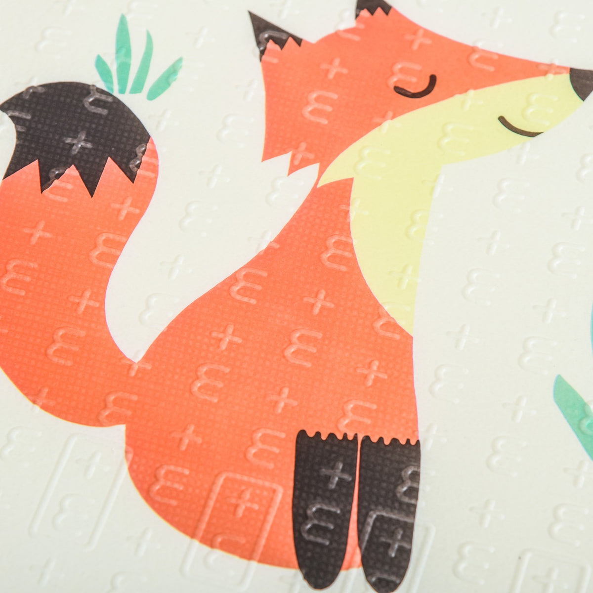 Children'S Play Mat Two-Sided Play Mat, Animal & Fish Pattern, Foldable, Water-Repellent, 200X150X1Cm