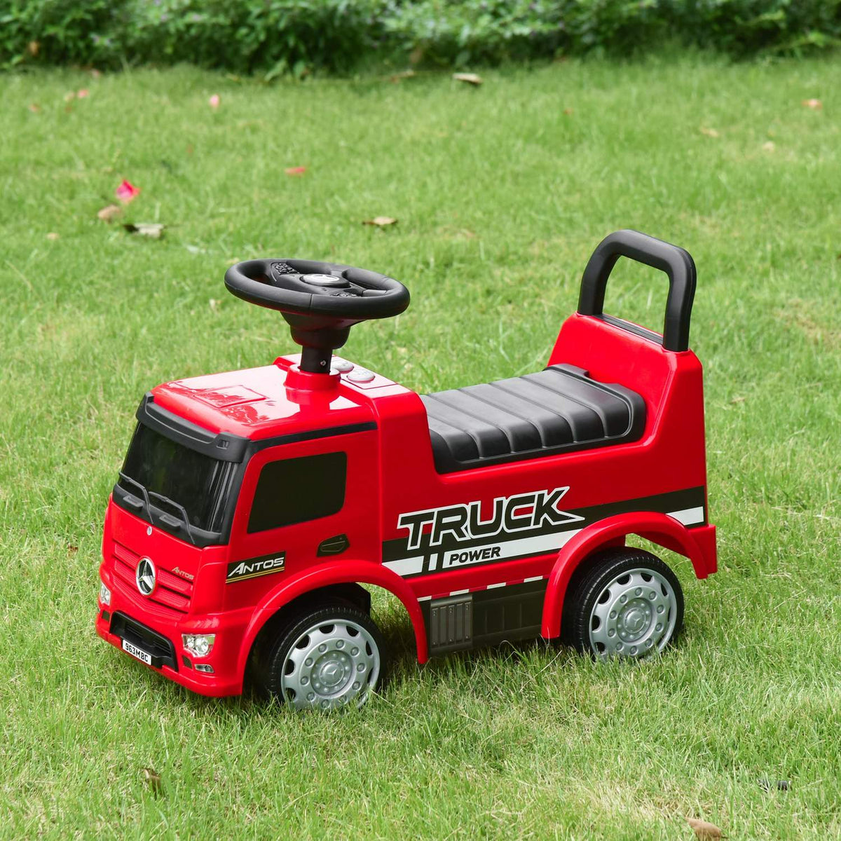 Children'S Ride-On Car Ride-On Vehicle From Mercedes Antos Truck Style With Light For Children From 12 To 36 Months Red + Black 62.5X28.5X45Cm