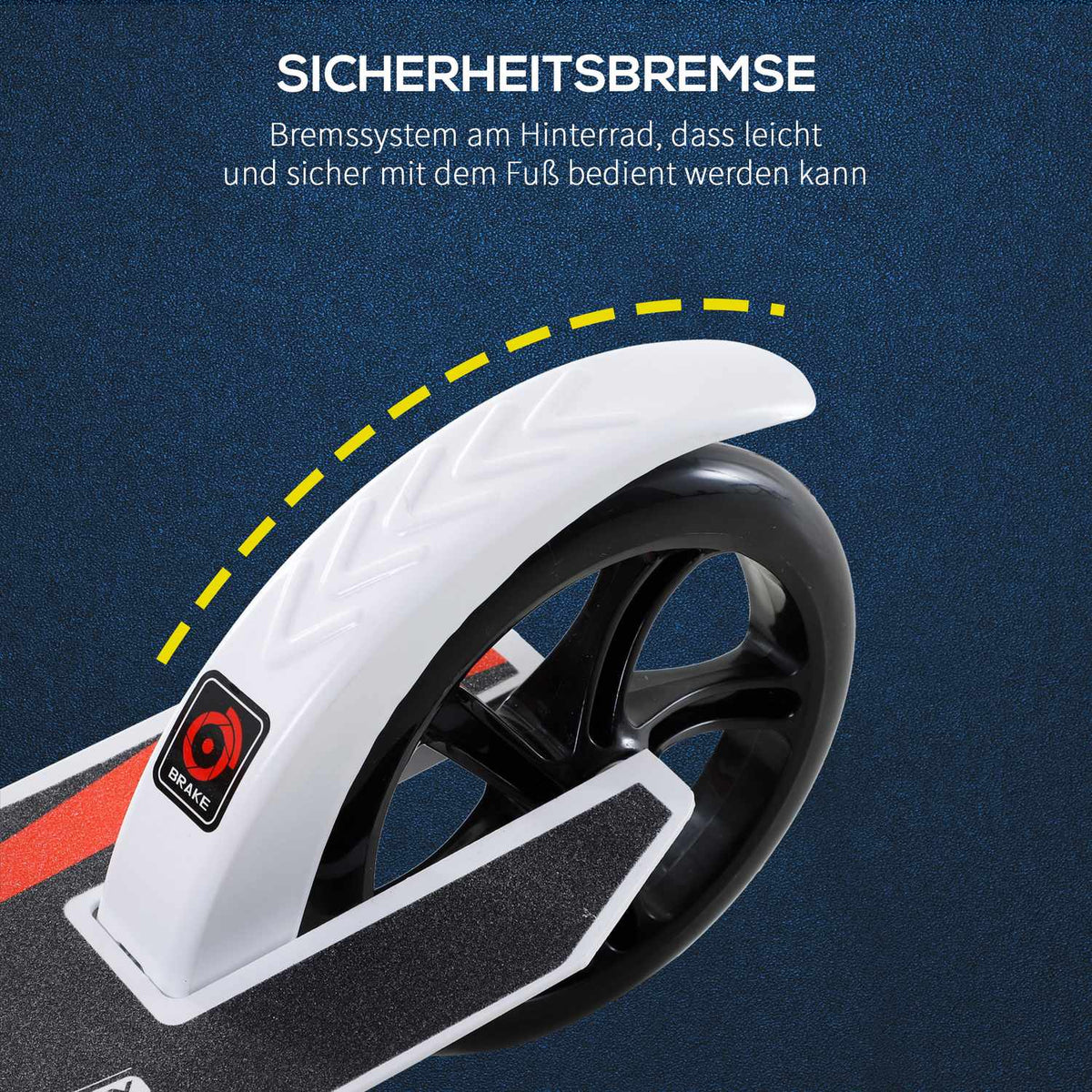 Children'S Scooter, Kick Scooter With Shock Absorption, Kick Scooter, Foldable And Height-Adjustable, From 14 Years, Aluminum, White, 92.5 X 37.5 X 87-101.5 Cm