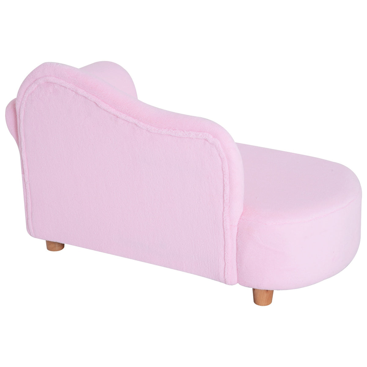Children'S Sofa Mini Chaise Longue For Children, Comfortable And Stylish, Pink