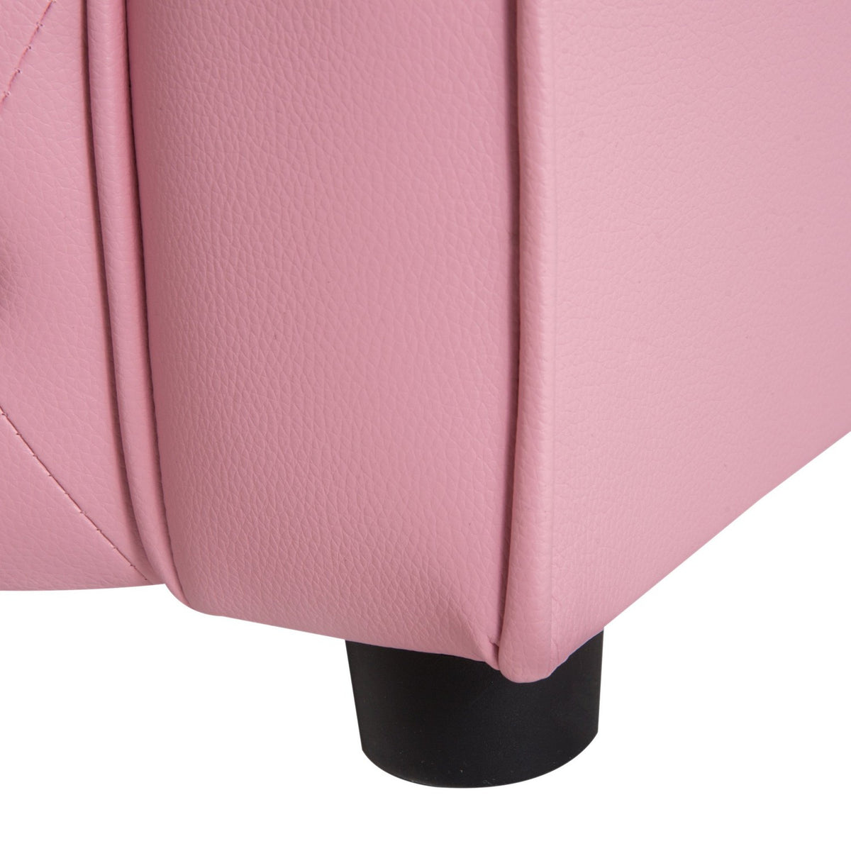 Children'S Sofa Princess Heart-Shaped Children'S Armchair In Pink, Cozy Children'S Room Sofa, L59Xw41.5Xh49Cm