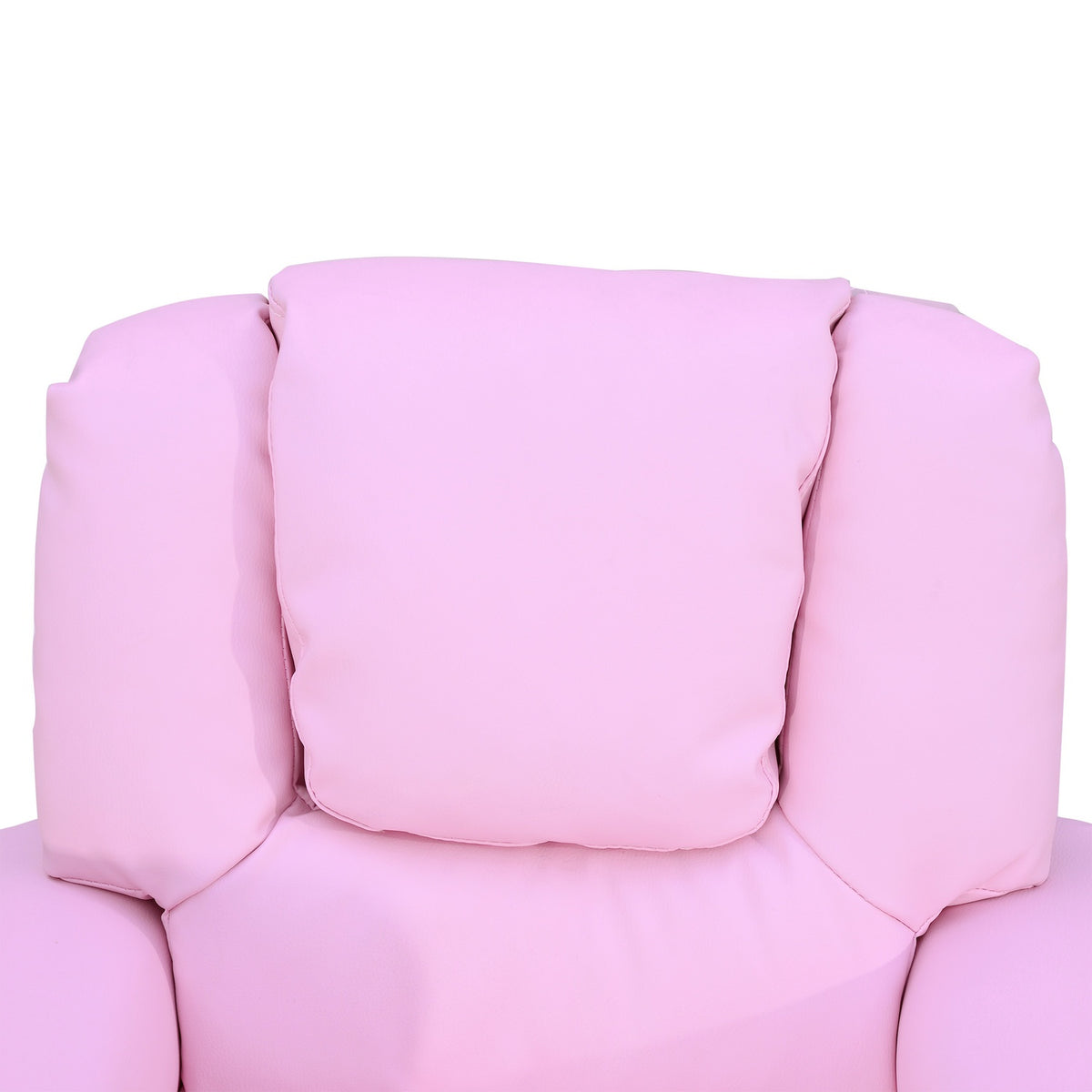 Children'S Sofa Reclining Function Children'S Armchair 3-6 Years Pink Cup Holder 62X56X69Cm