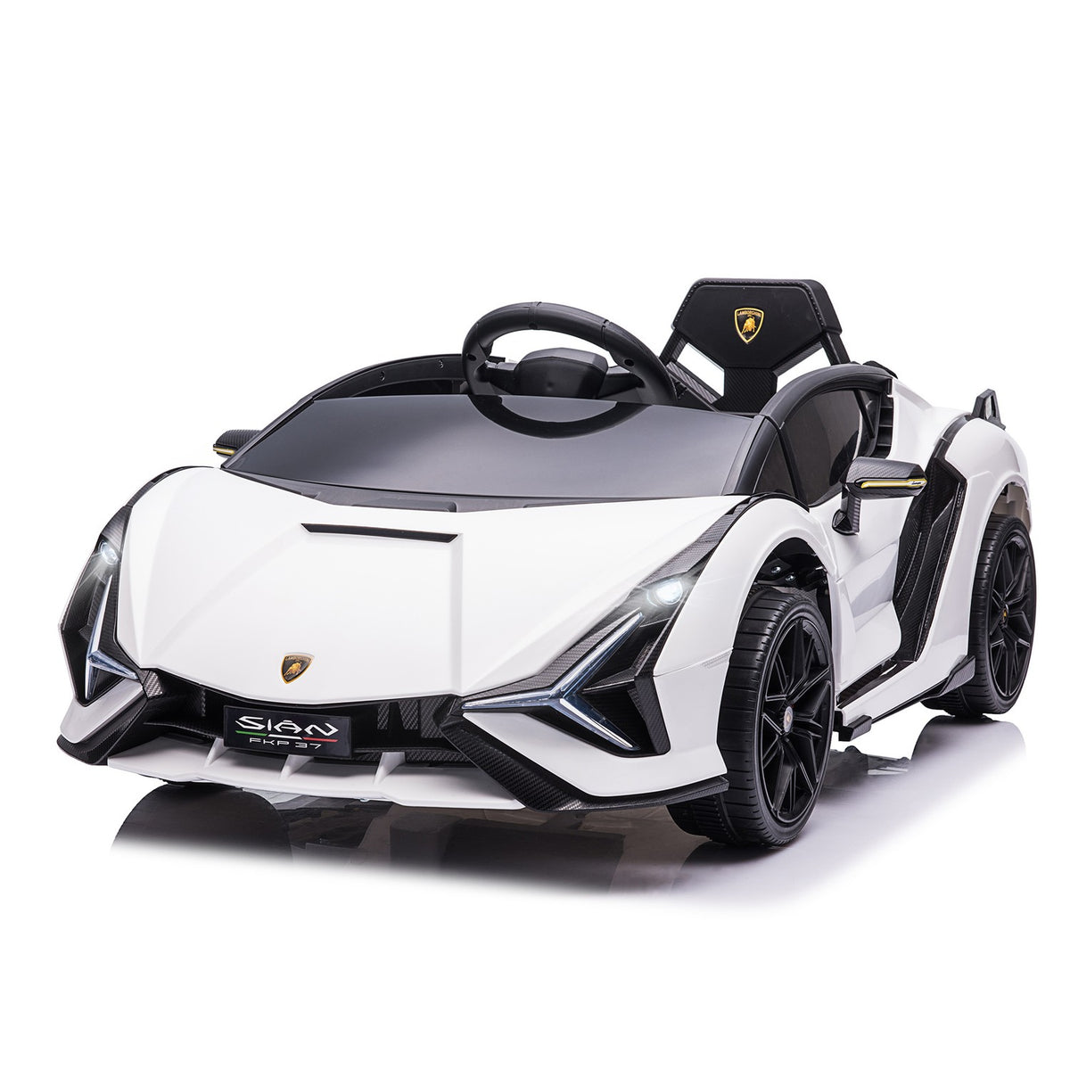 Children'S Vehicle Sian Suv 2 Driving Modes, Electric Car With Remote Control, Extra Wide Tires, Music (Mp3/Usb), Light, 37-60 Months