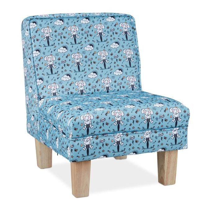 Children's Armchair with Elephant Motif