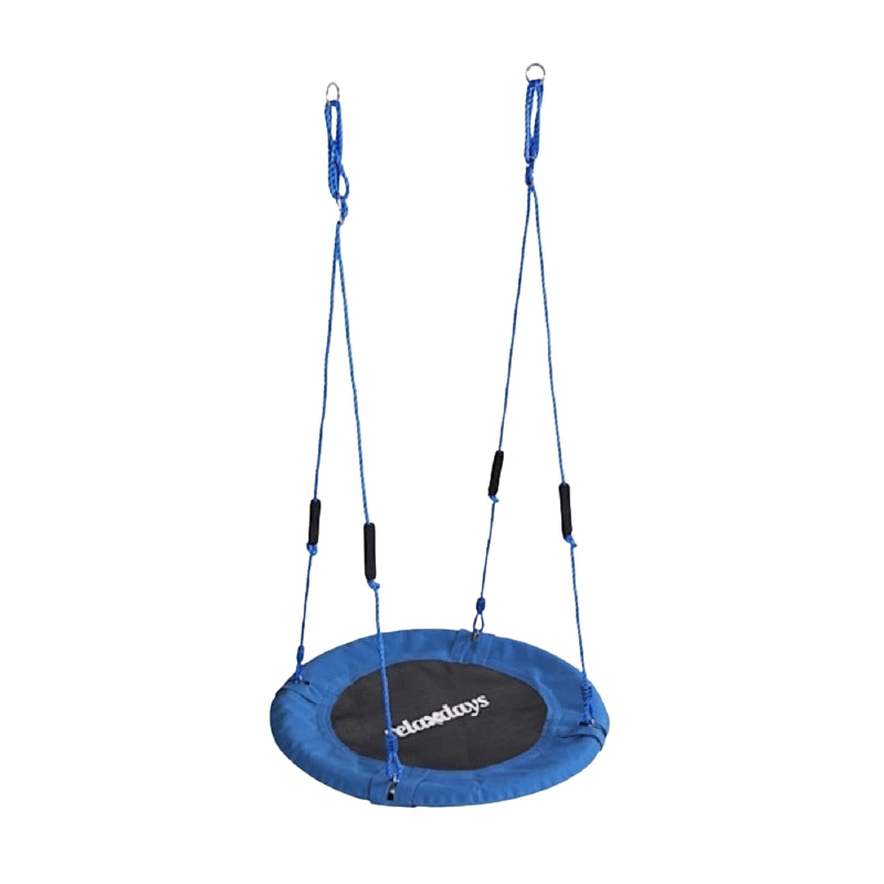 Children's Round Nest Swing with Foam Handles