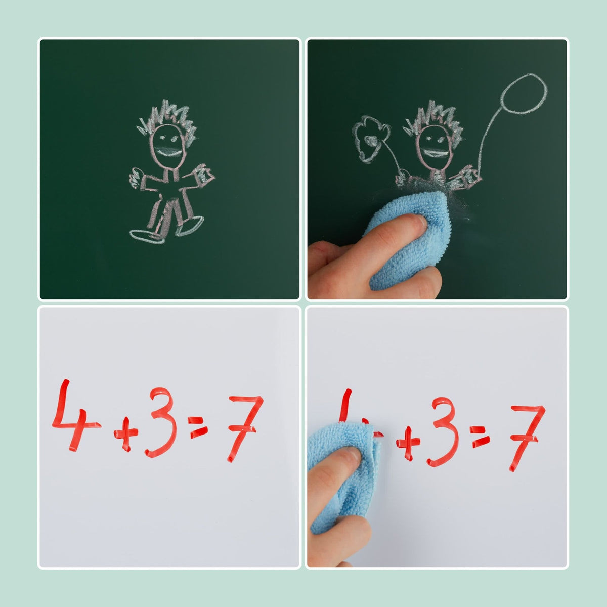 Children's bars with whiteboard
