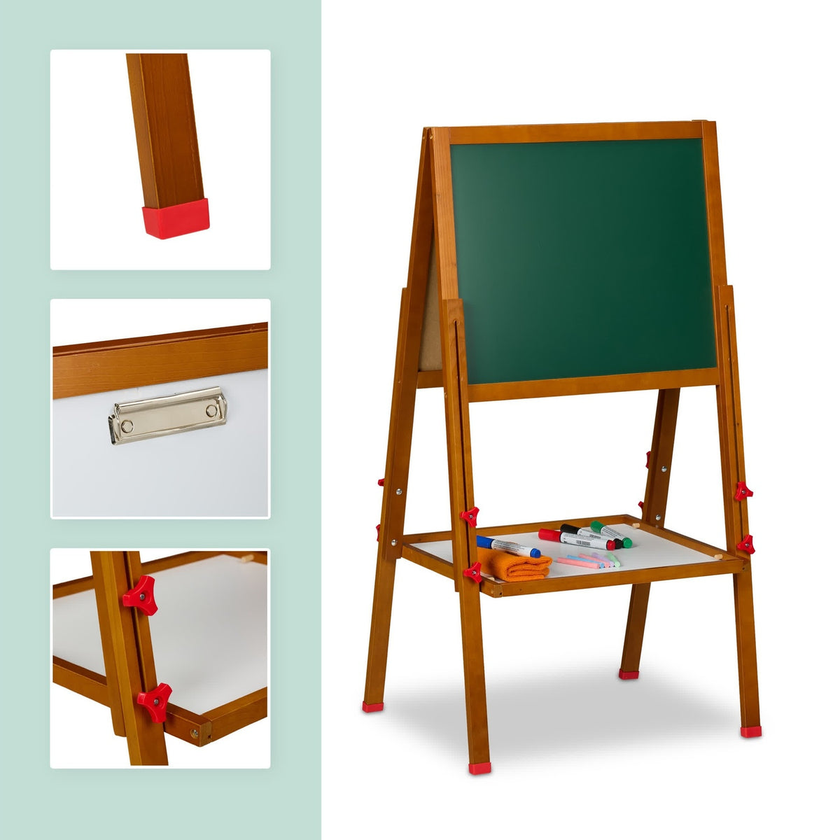 Children's bleacher with whiteboard