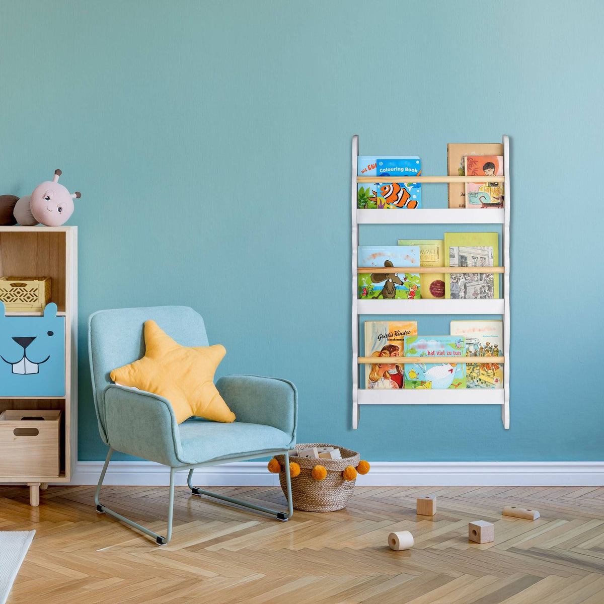 Children's bookshelf cloud