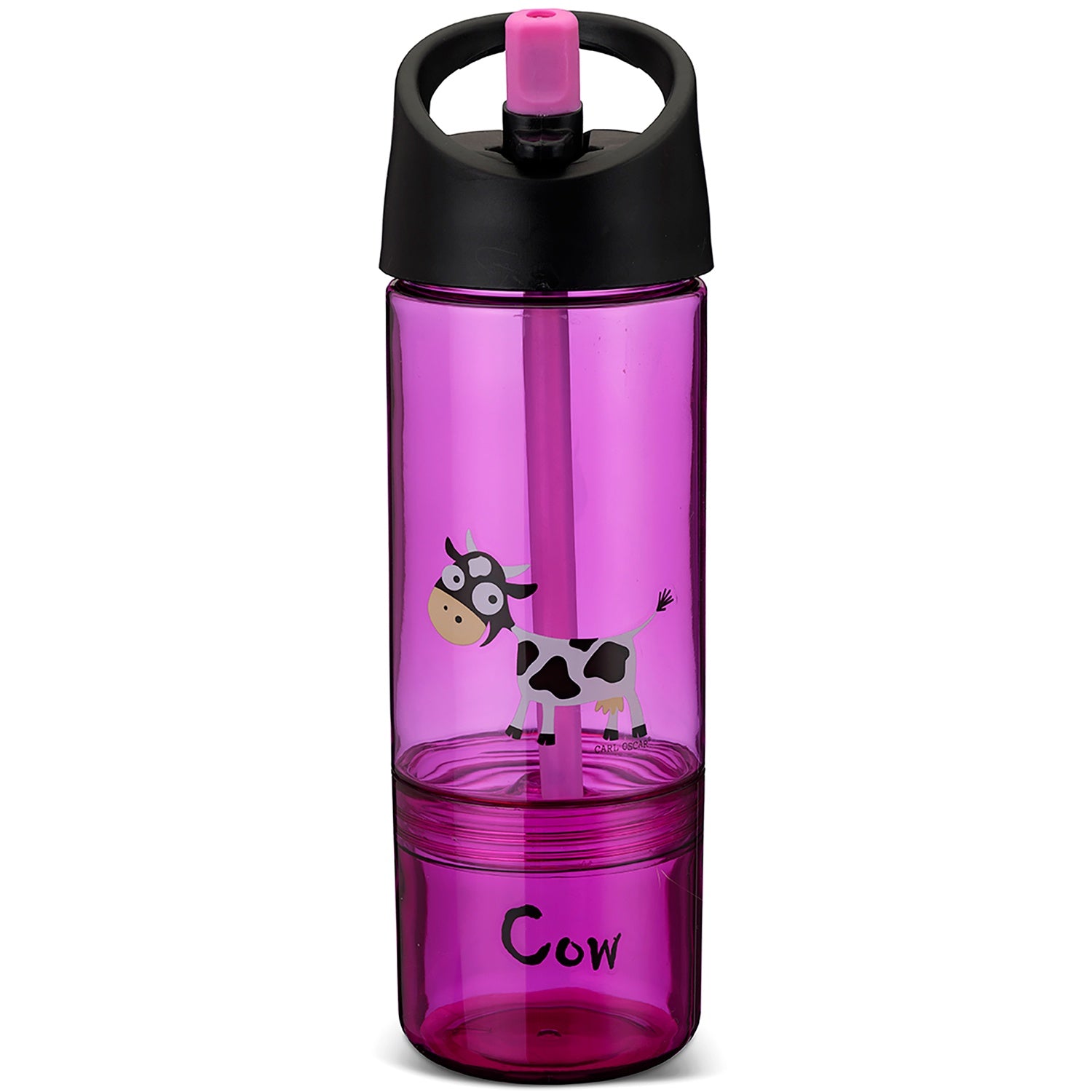 Children's bottle 2 in 1 0.3 + 0.15L Cerise
