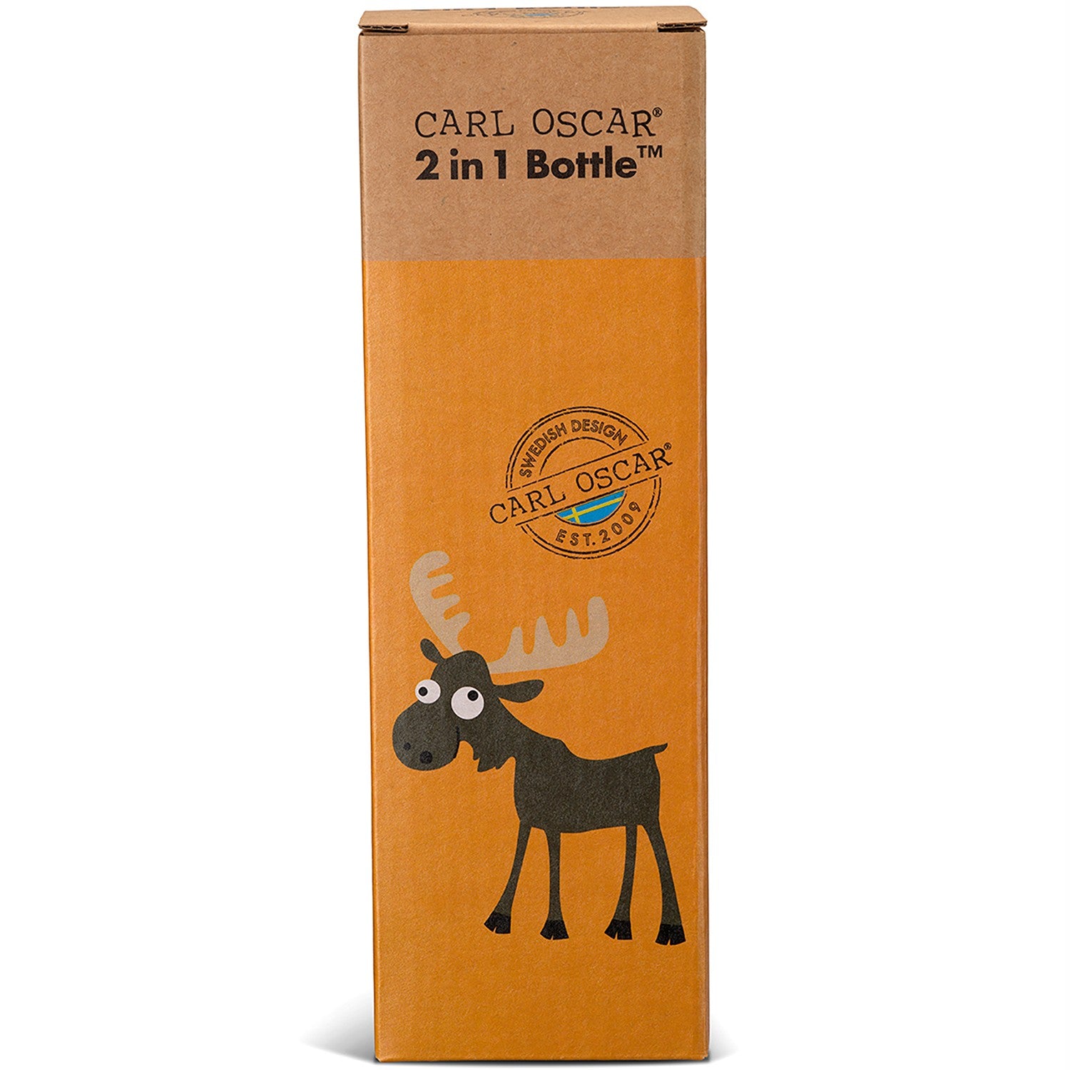 Children's bottle 2 in 1 0.3 + 0.15L Orange