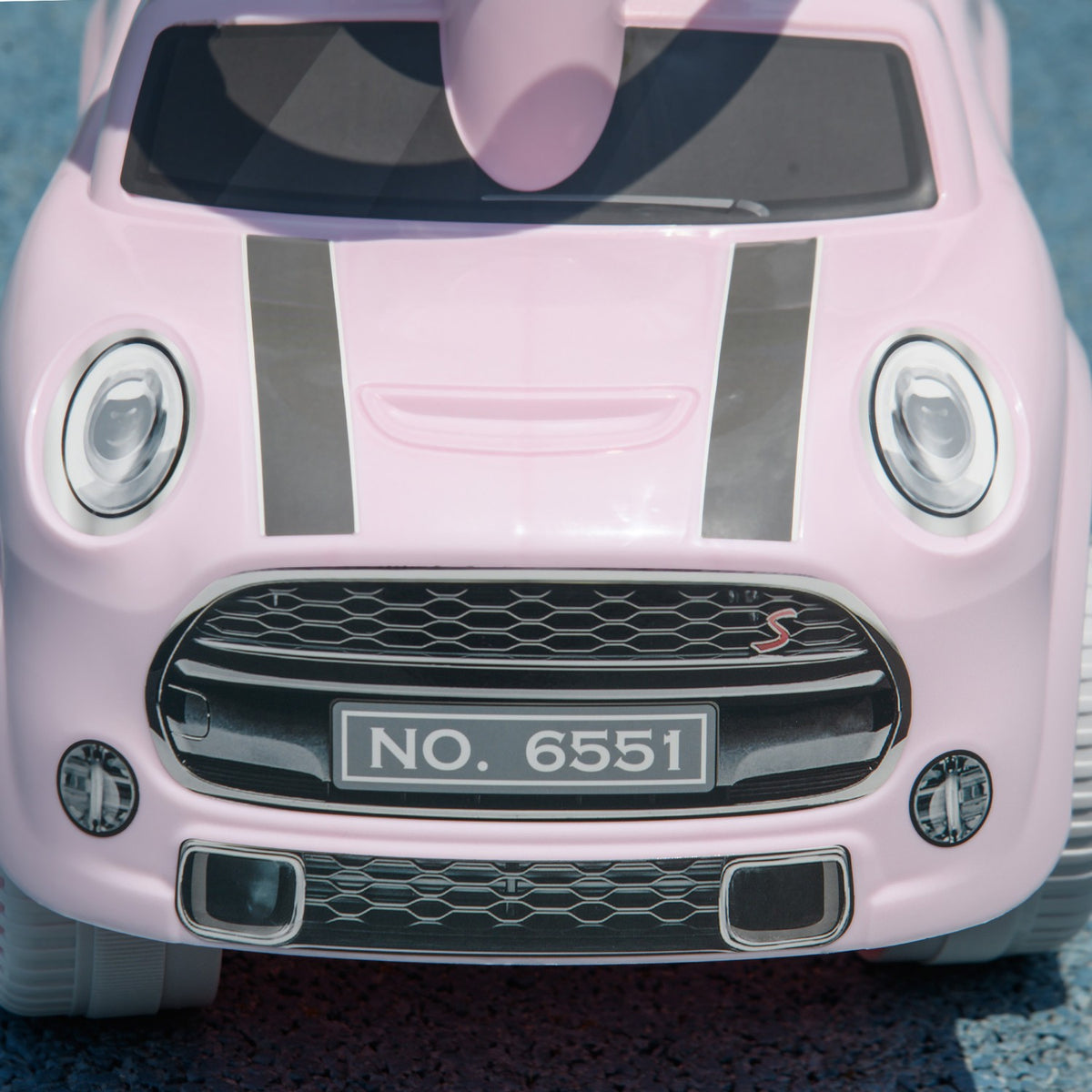 Children's ride-on car, children's vehicle, children's car, ride-on vehicle with tip protection, ride-on for children, pink, 53 x 52 x 35 cm