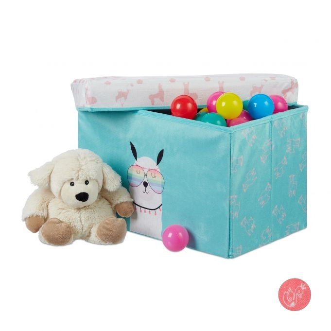Children's seat box with motif