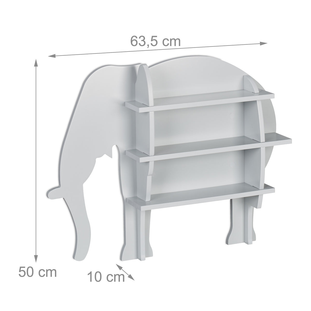 Children's shelf elephant