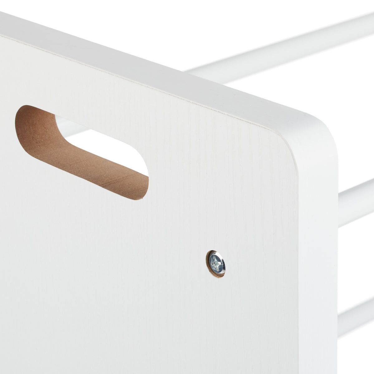 Children's shelf white with storage drawers