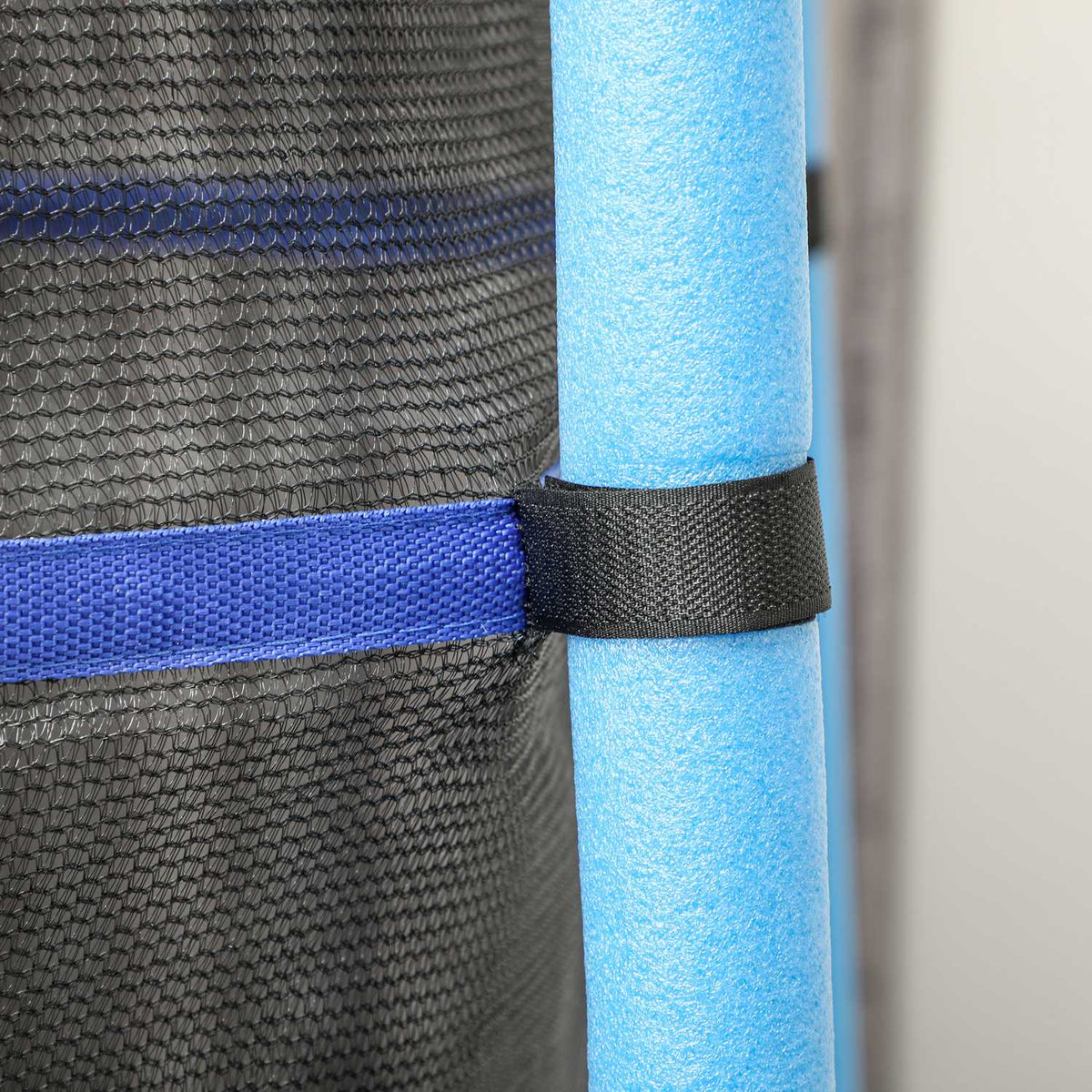 Children's trampoline Ø163 cm, trampoline with safety net, edge cover, garden trampoline for children 3-10 years, load capacity up to 50 kg, blue