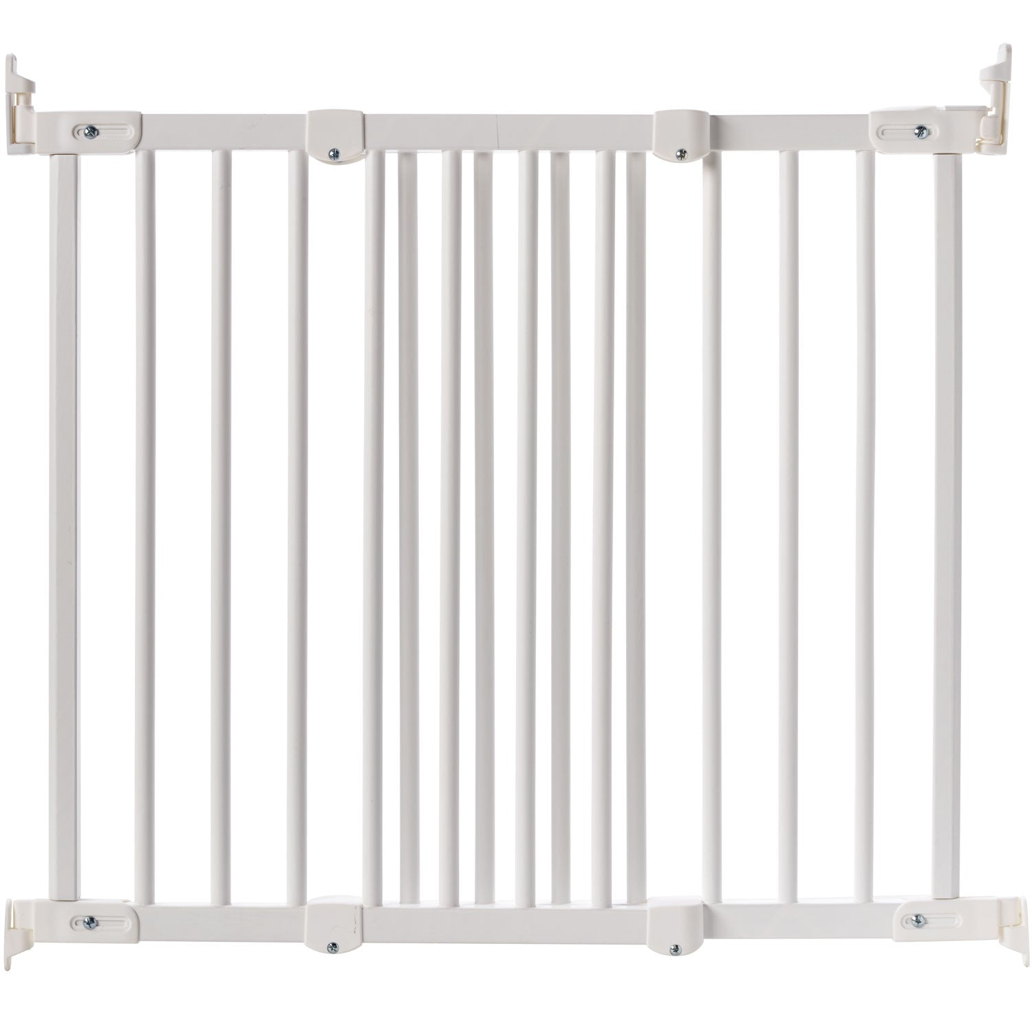 Child safety gate Flexifit Wood White 69-106.5cm