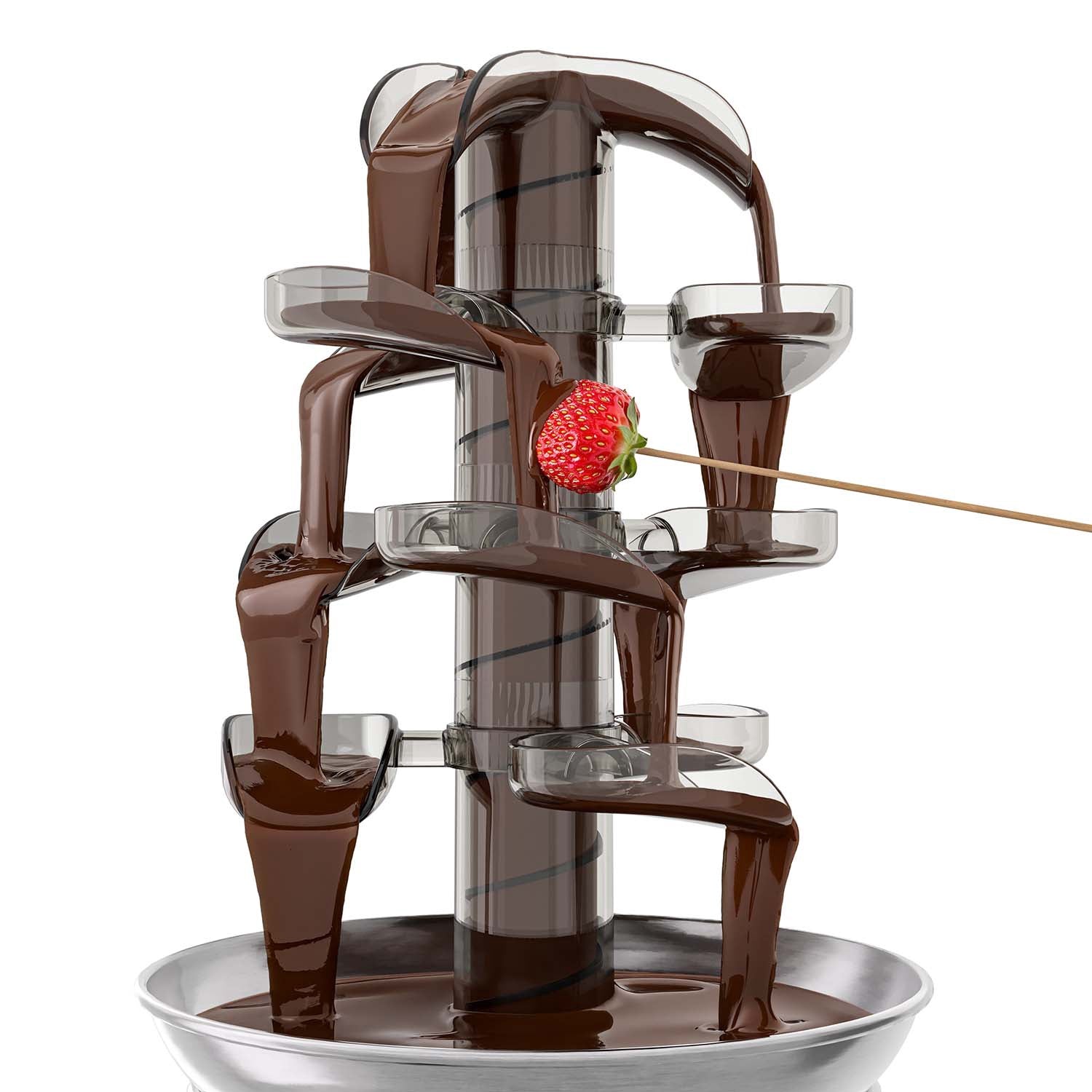 Chocolate Fountain XL – 0.7L, 42.5cm, Stainless Steel