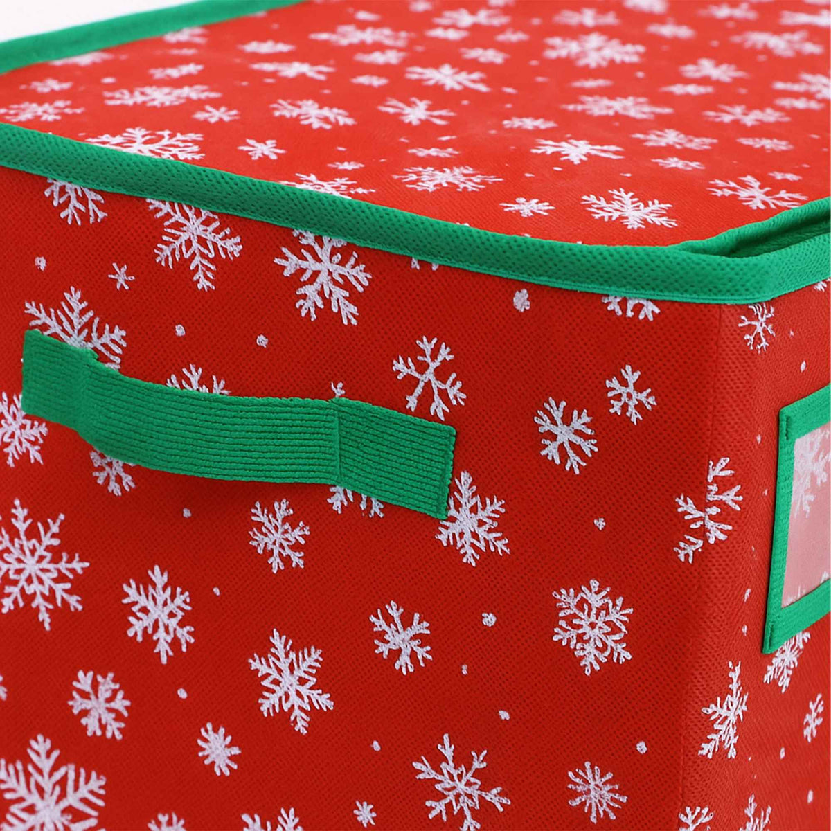 Christmas Bauble Storage Box, Holds 128, Adjustable Dividers