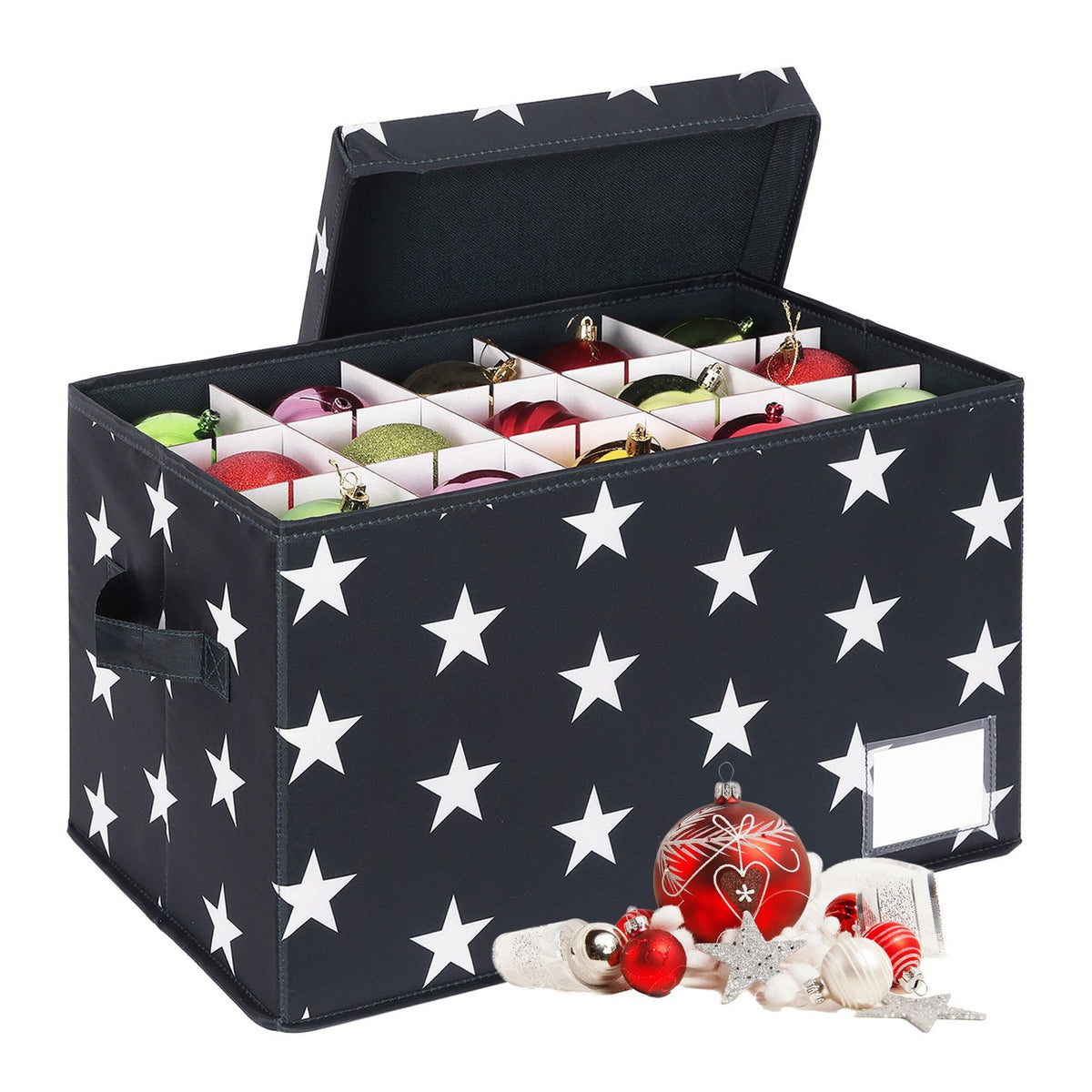 Christmas Bauble Storage Box, Holds 30 Ornaments