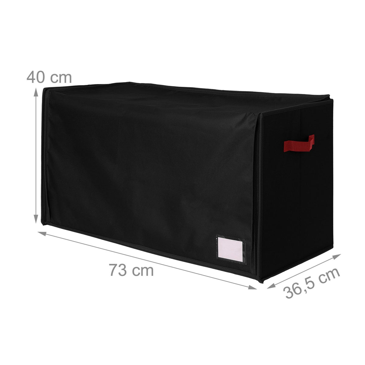 Christmas Bauble Storage Box with Adjustable Dividers