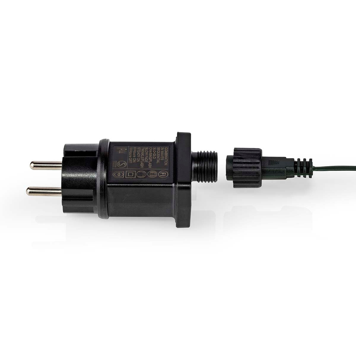 Christmas Lights | Cluster | 1512 LED's | Warm White | 11.00 m | Light effects: 7 | Indoor & Outdoor | Mains Powered