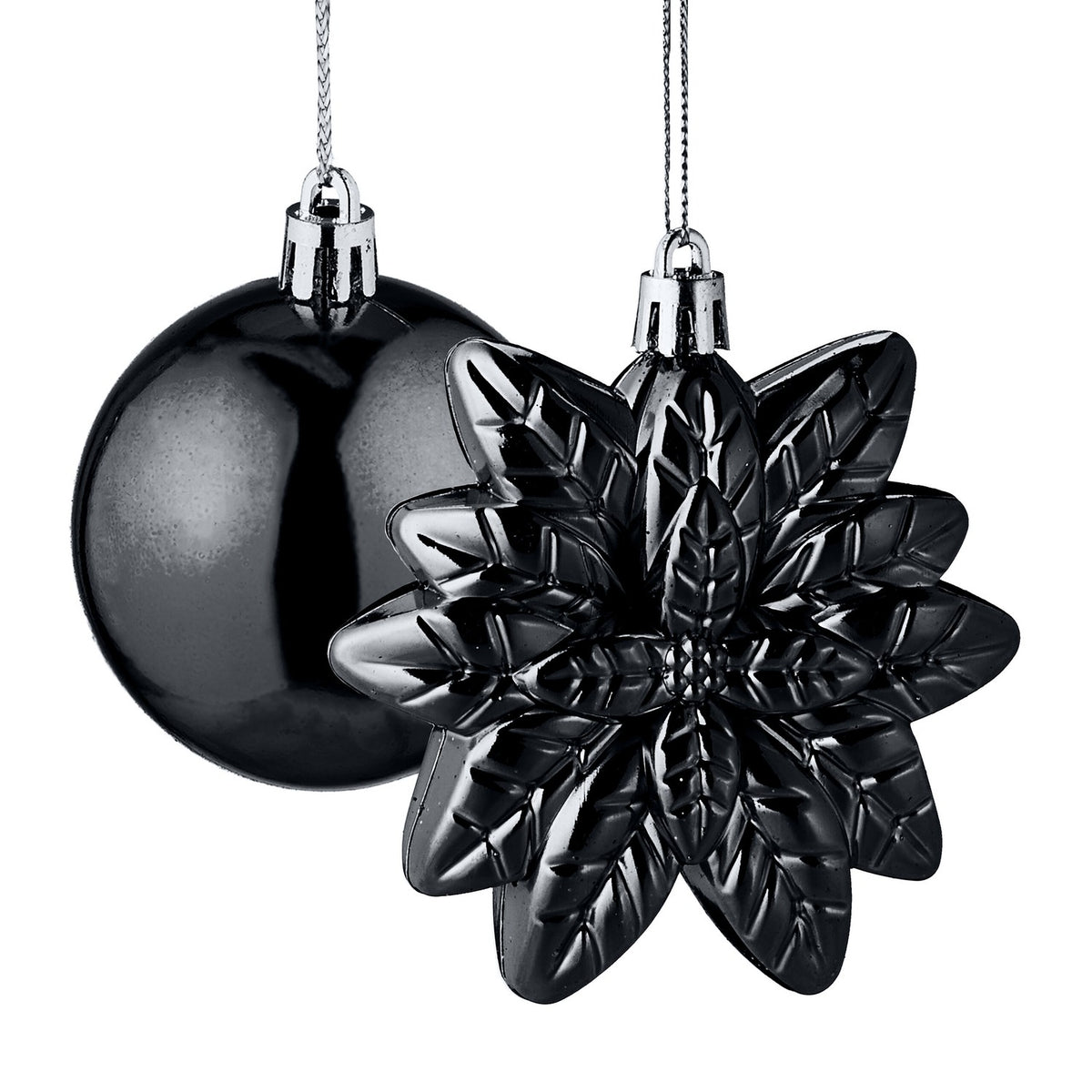 Christmas Ornaments Set, 100 Pieces, 10 Designs