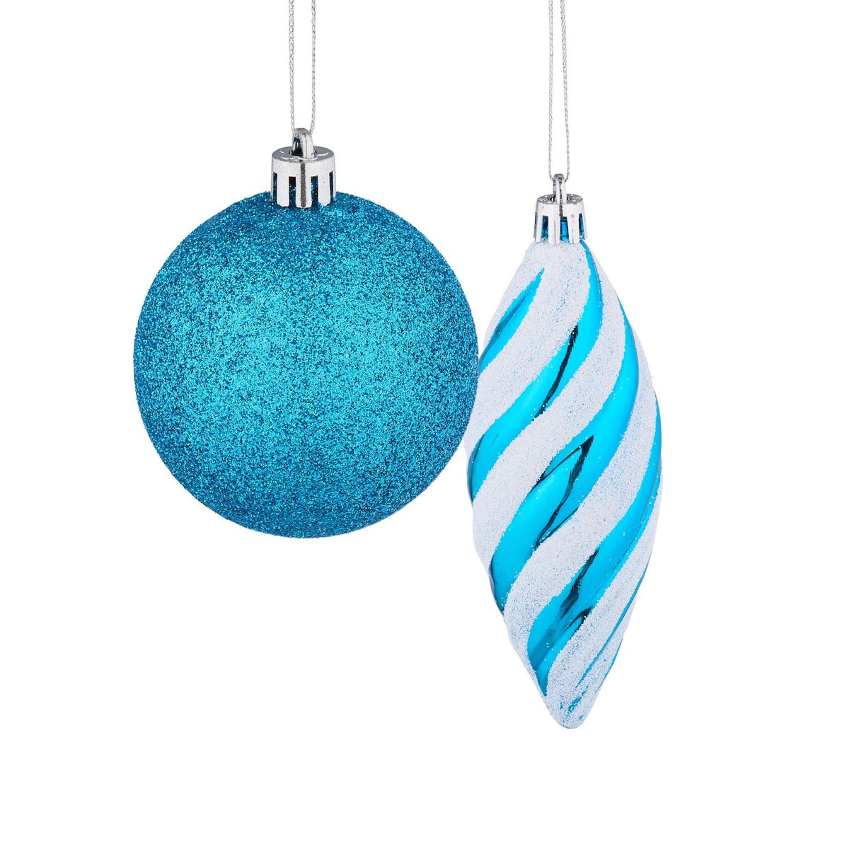 Christmas Ornaments Set, 72 Pieces – Baubles & Decorations