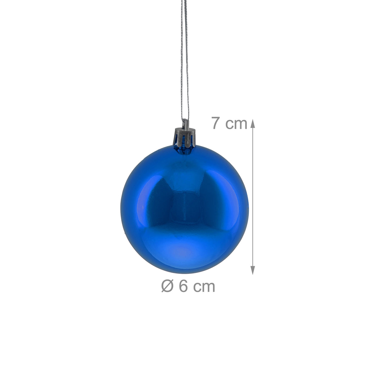 Christmas Tree Baubles Set, 100 Shiny Ornaments
