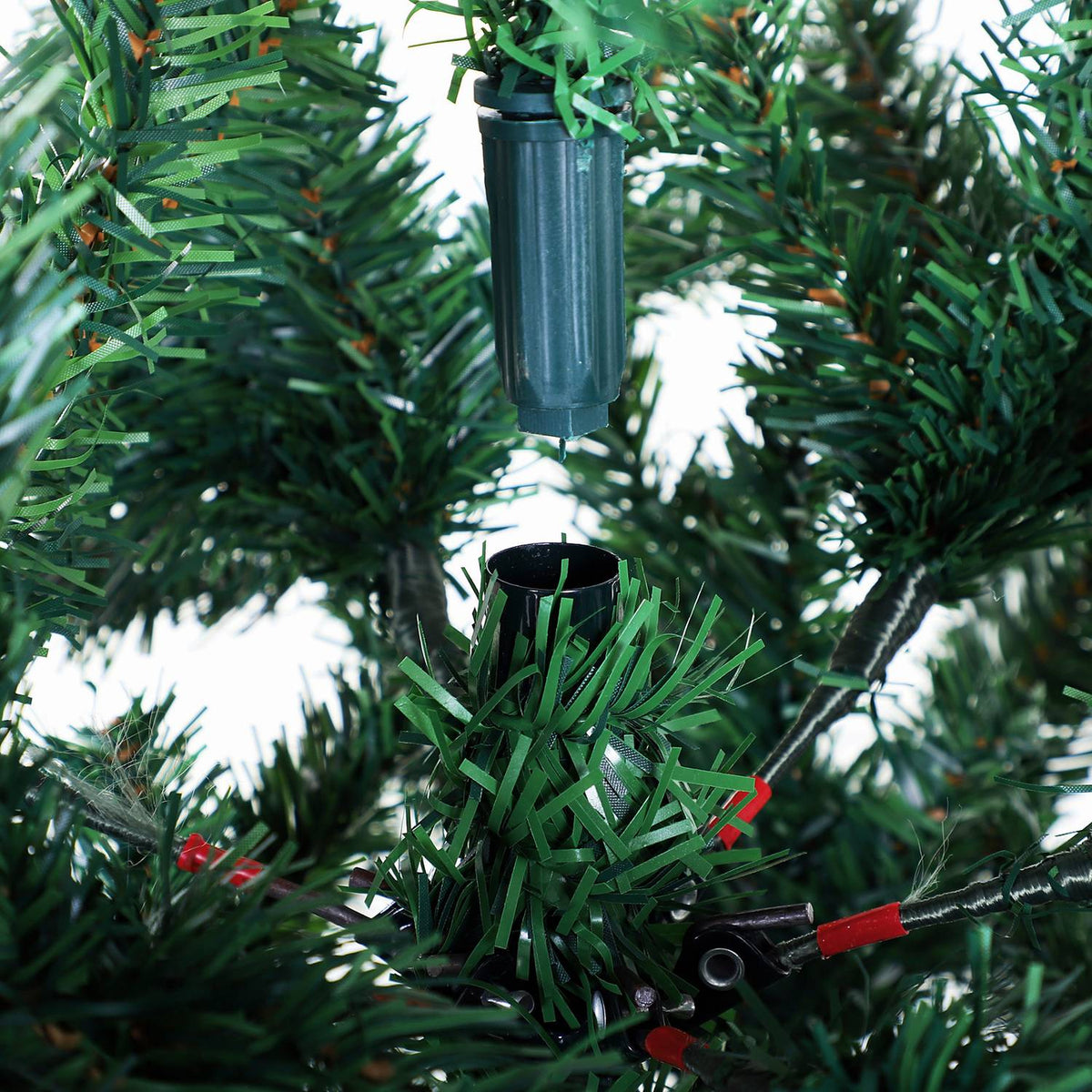Christmas Tree Christmas Tree 1000 Branches Spruce Pvc Green ∅102 X H180 Cm