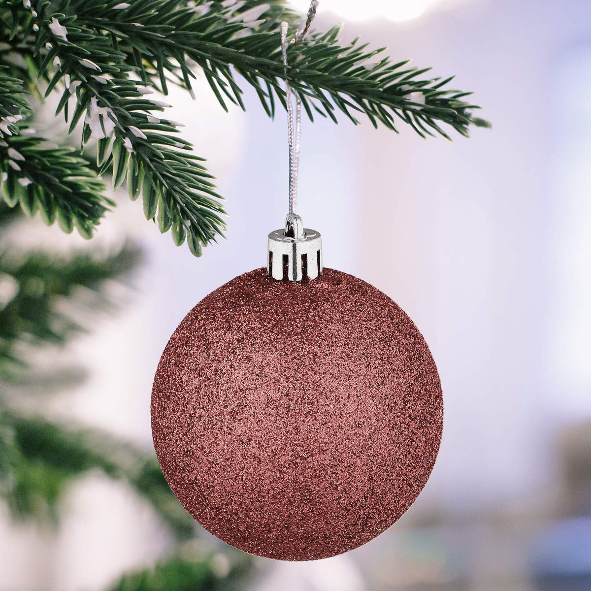 Christmas Tree Ornaments Set, 72 Pieces, Baubles & Decorations