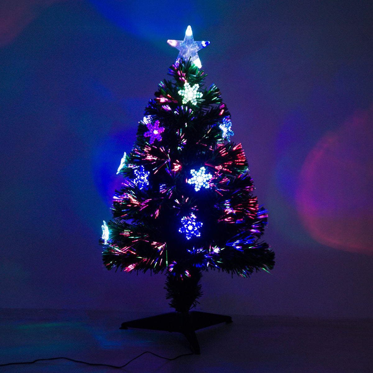 ® Christmas tree 90 tips PVC green ∅45x90cm