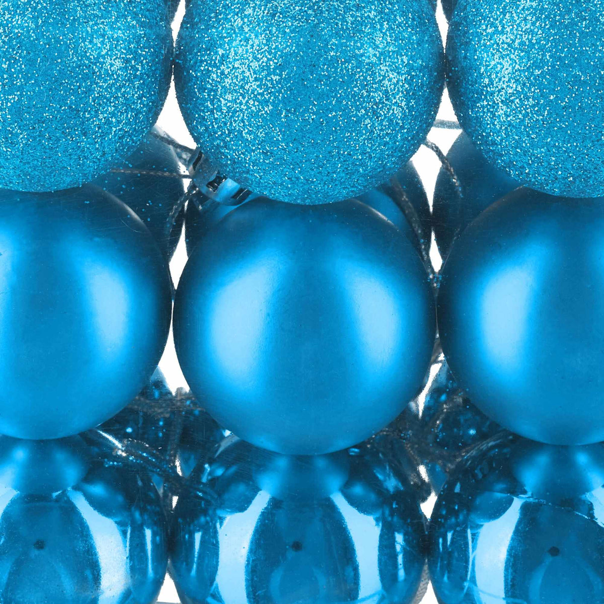 Christmas tree balls in a set of 150
