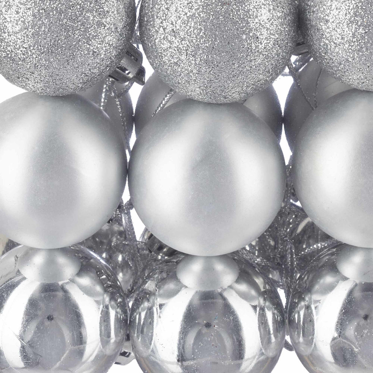 Christmas tree balls in a set of 150