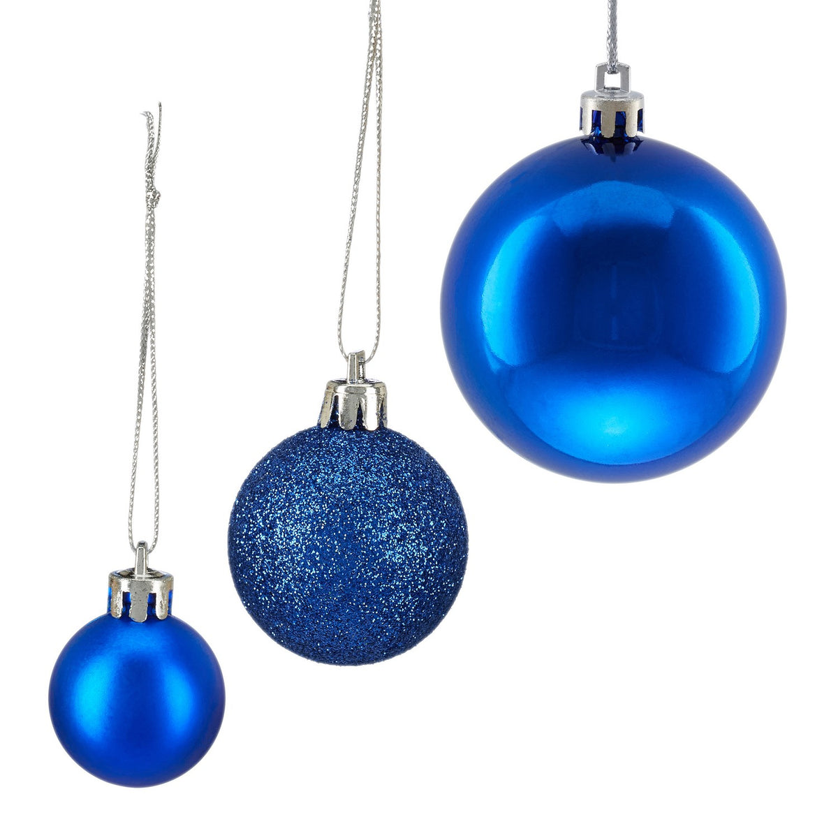 Christmas tree balls in sets of 100