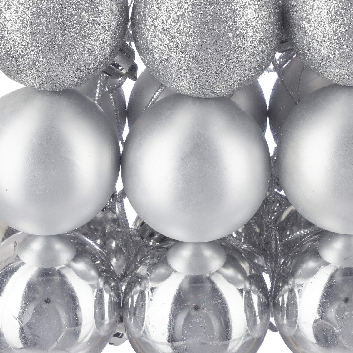 Christmas tree balls in sets of 100