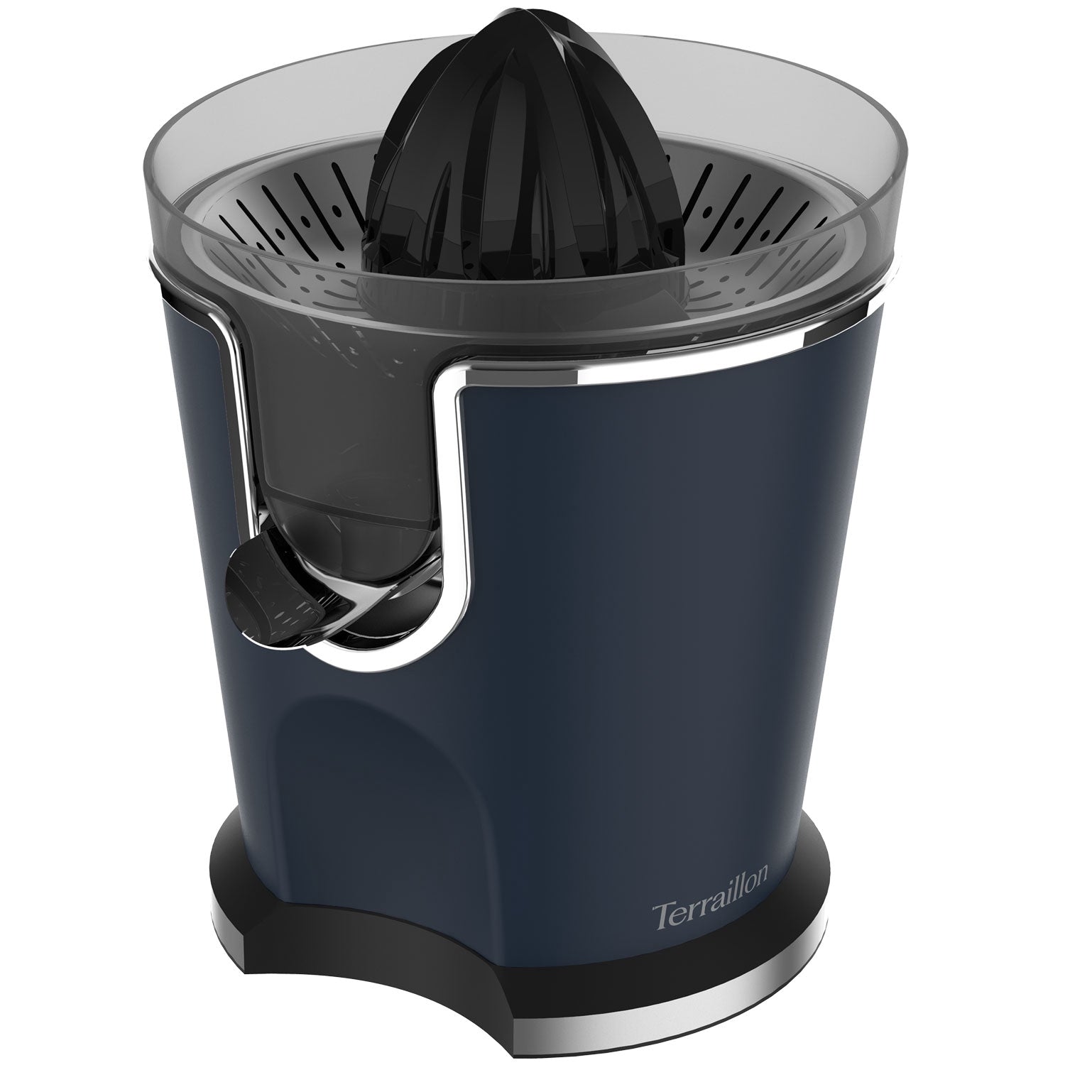 Citrus Juicer 160W – Stainless Steel, 2 Cones