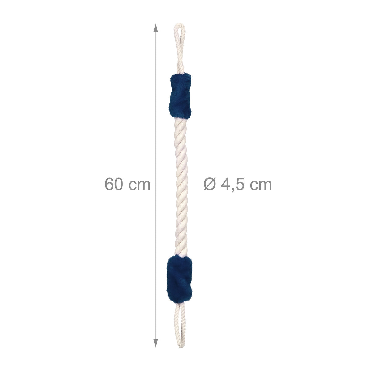 Clamp for protection of door cord, 2 pcs, dark blue