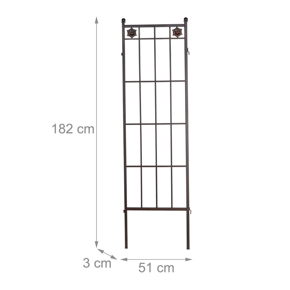 Climbing support metal set of 2