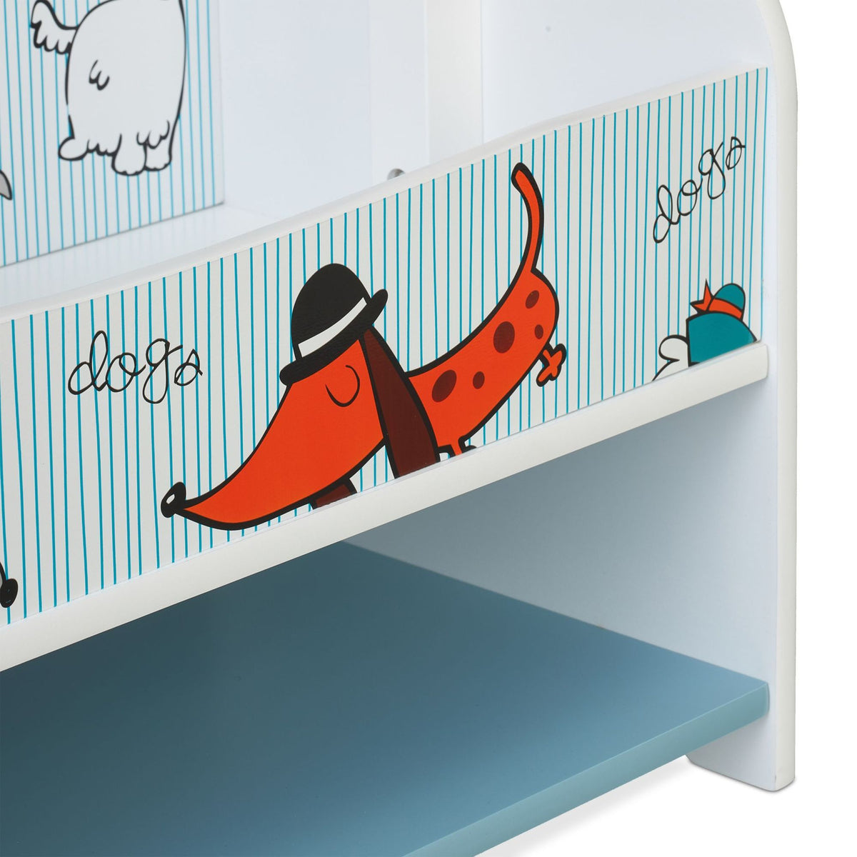 Clothes hanger for children Dog motif