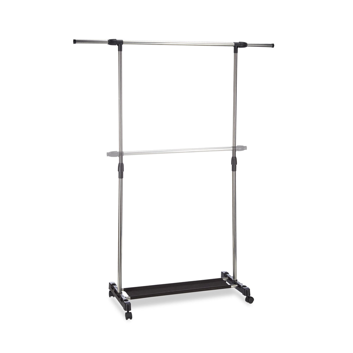 Clothes hanger on wheels