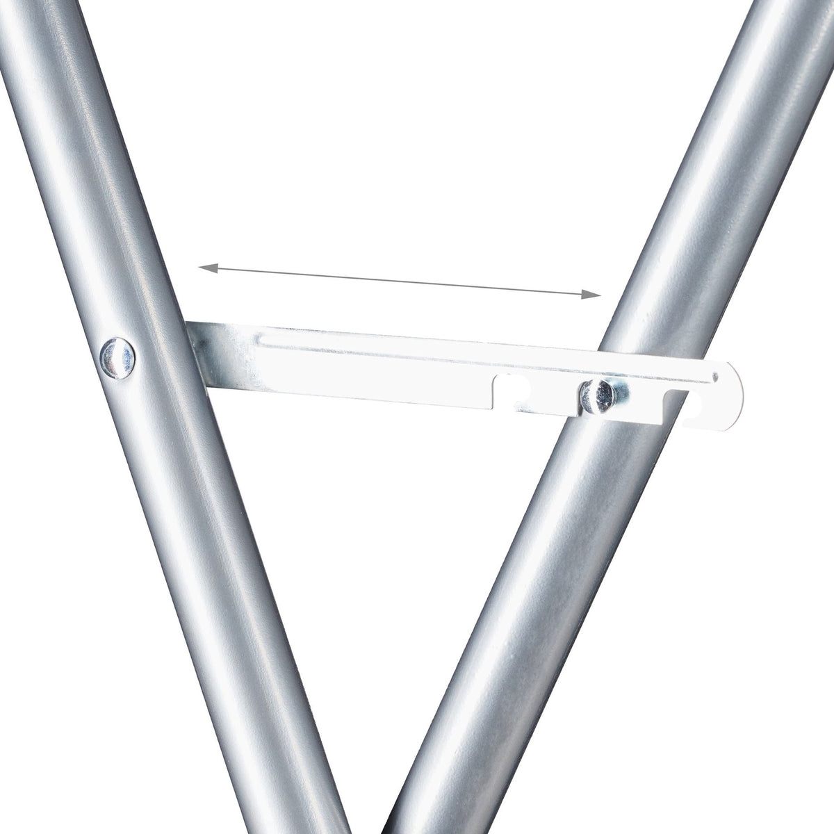 Clothes hanger retractable metal
