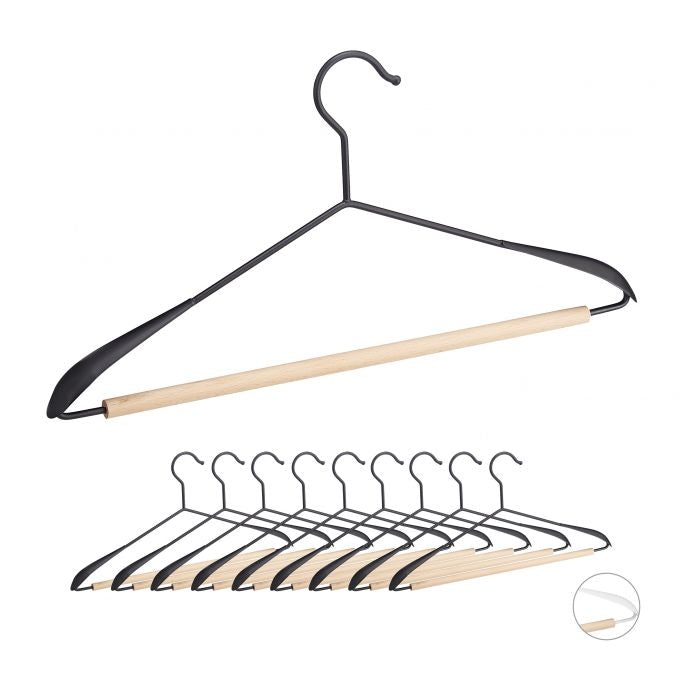 Clothes hanger set of 10