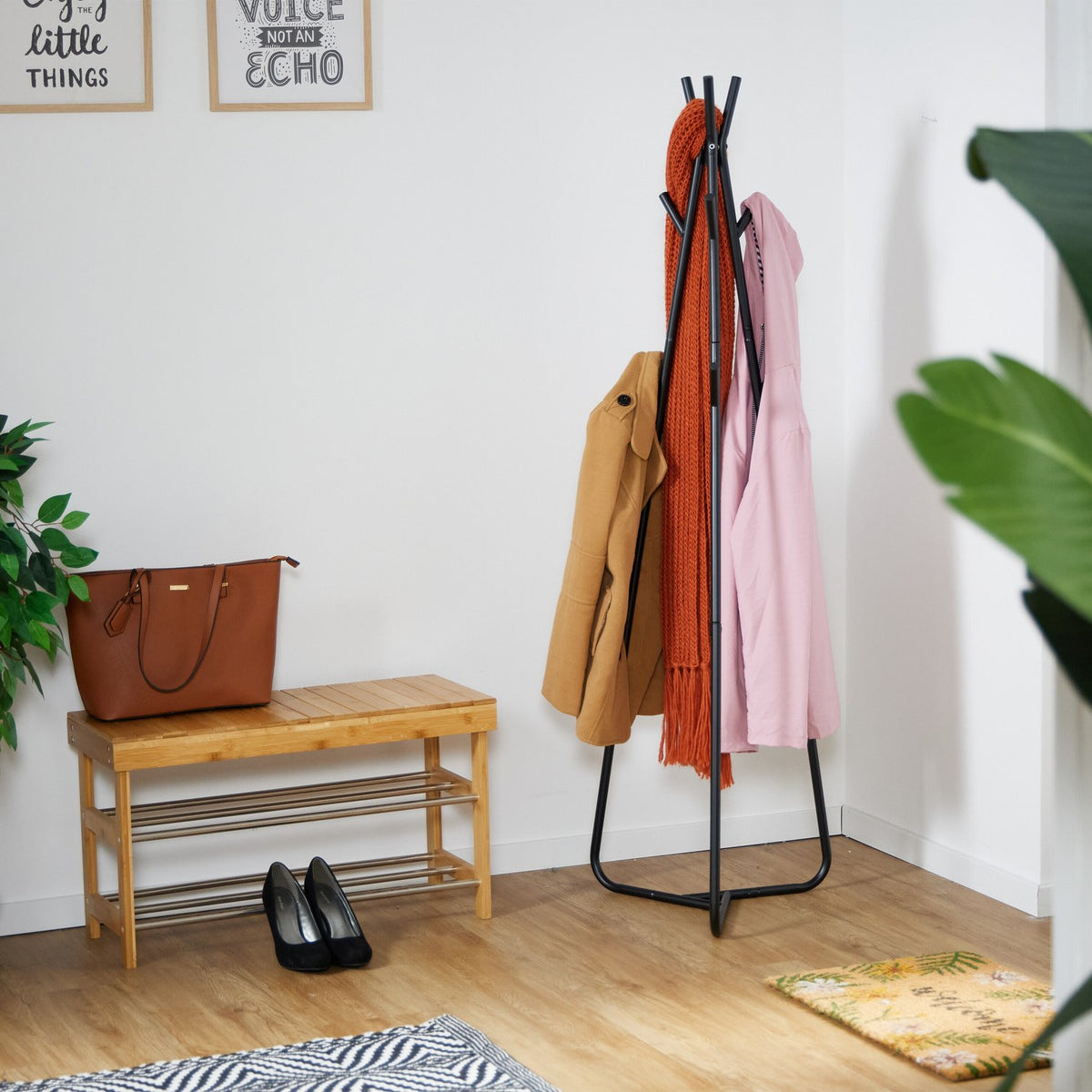 Clothes hanger triangle metal