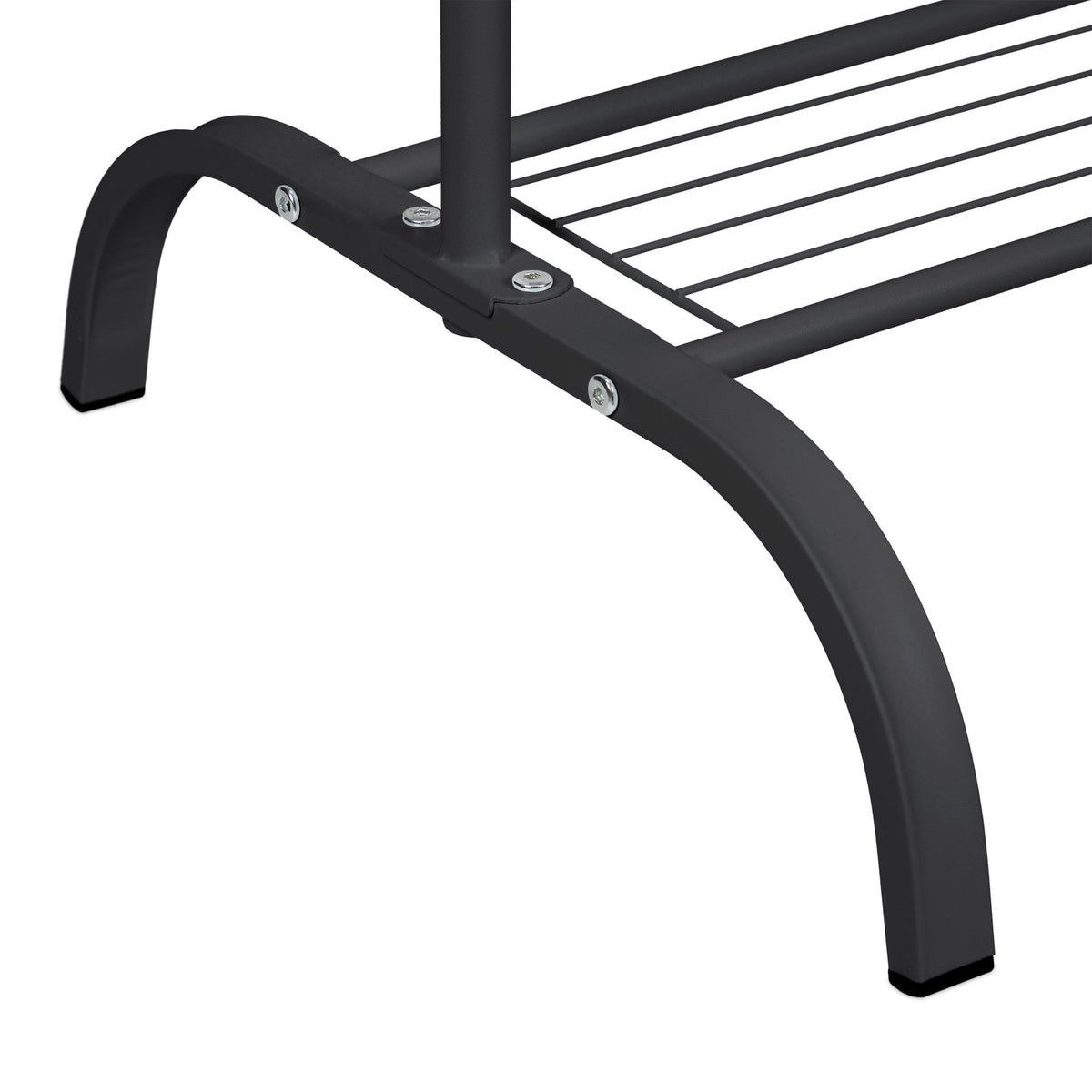 Clothes hanger with shelf and hooks