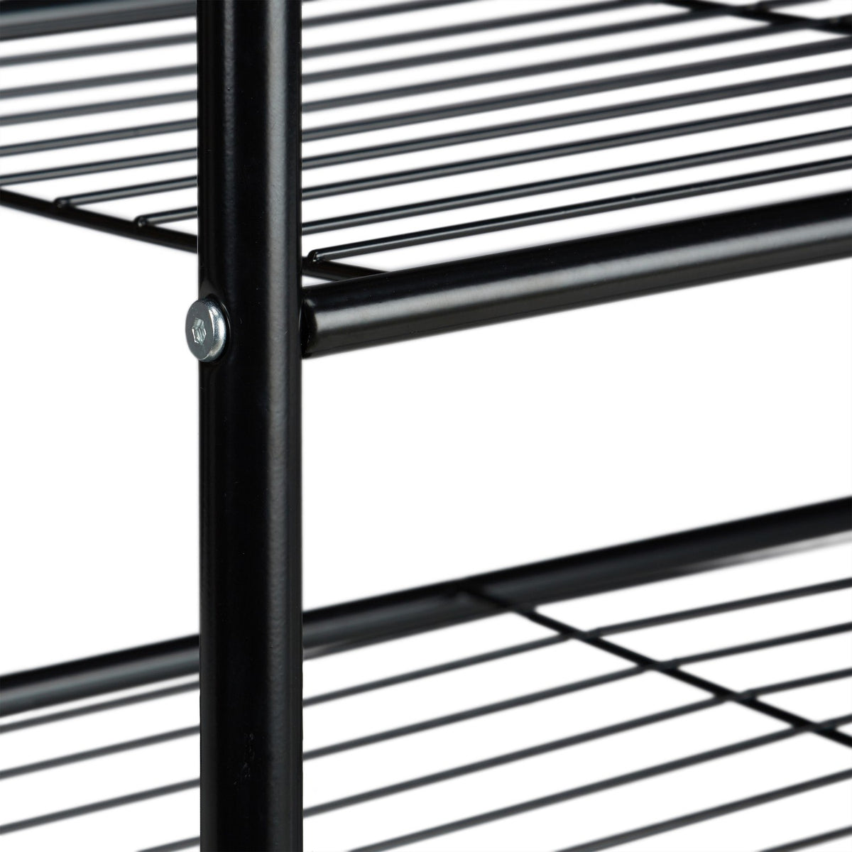 Clothes hanger with shoe shelf SANDRA