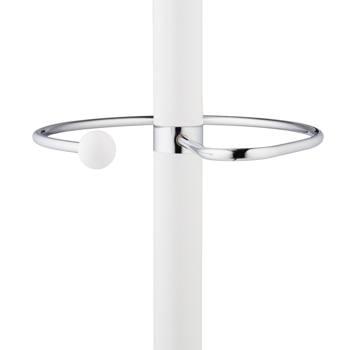 Clothes hanger with umbrella stand