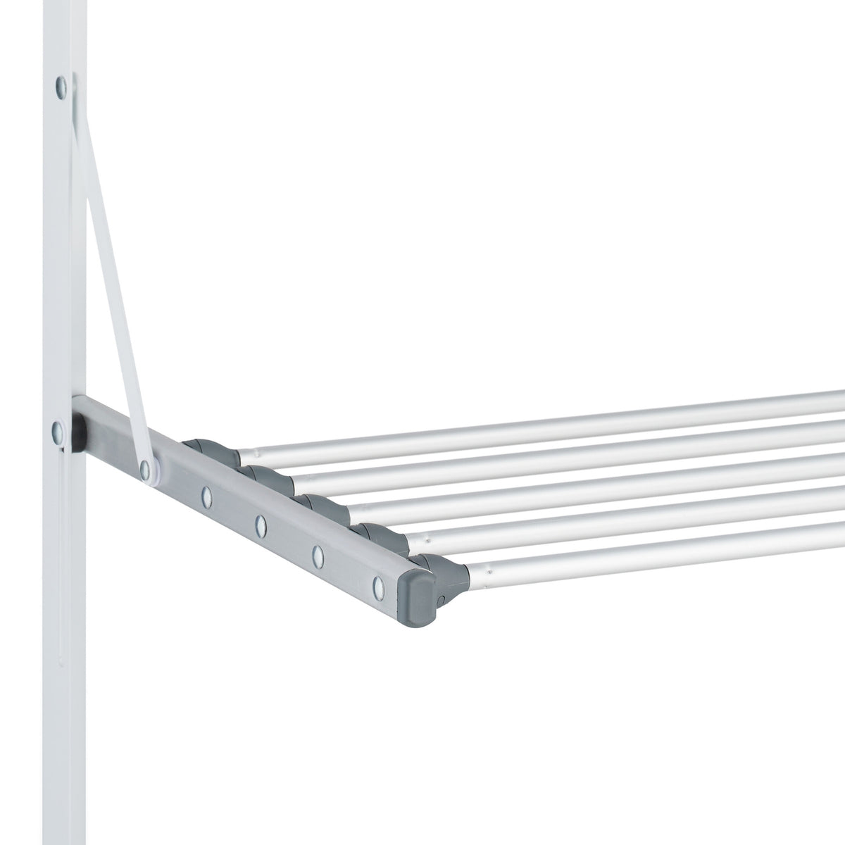 Clothes horse door