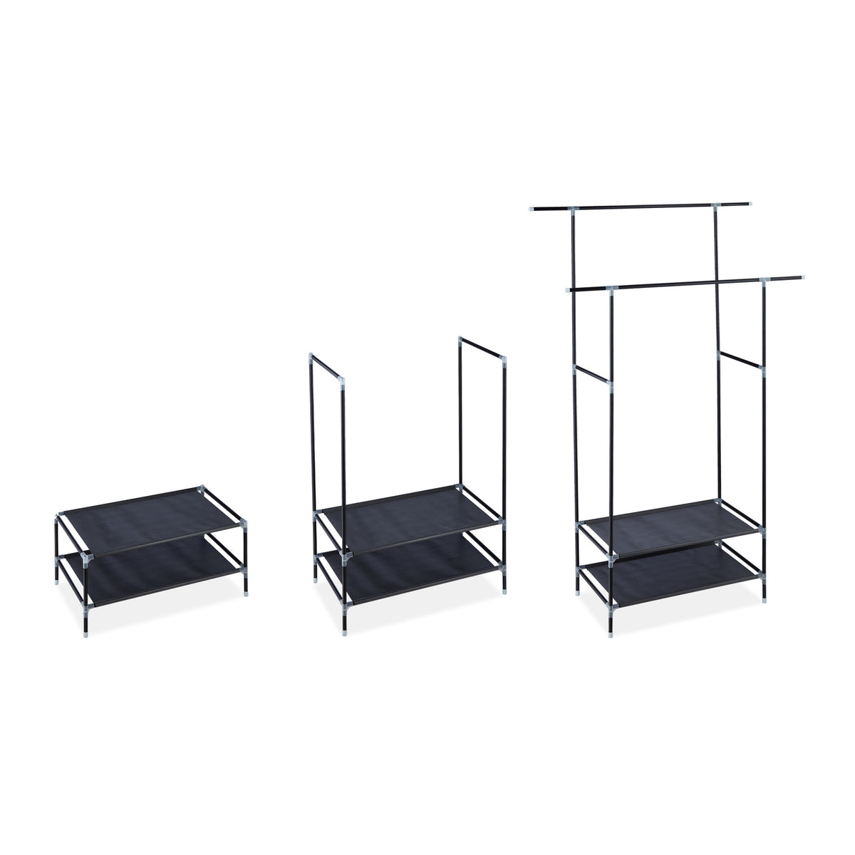 Clothes rack double metal