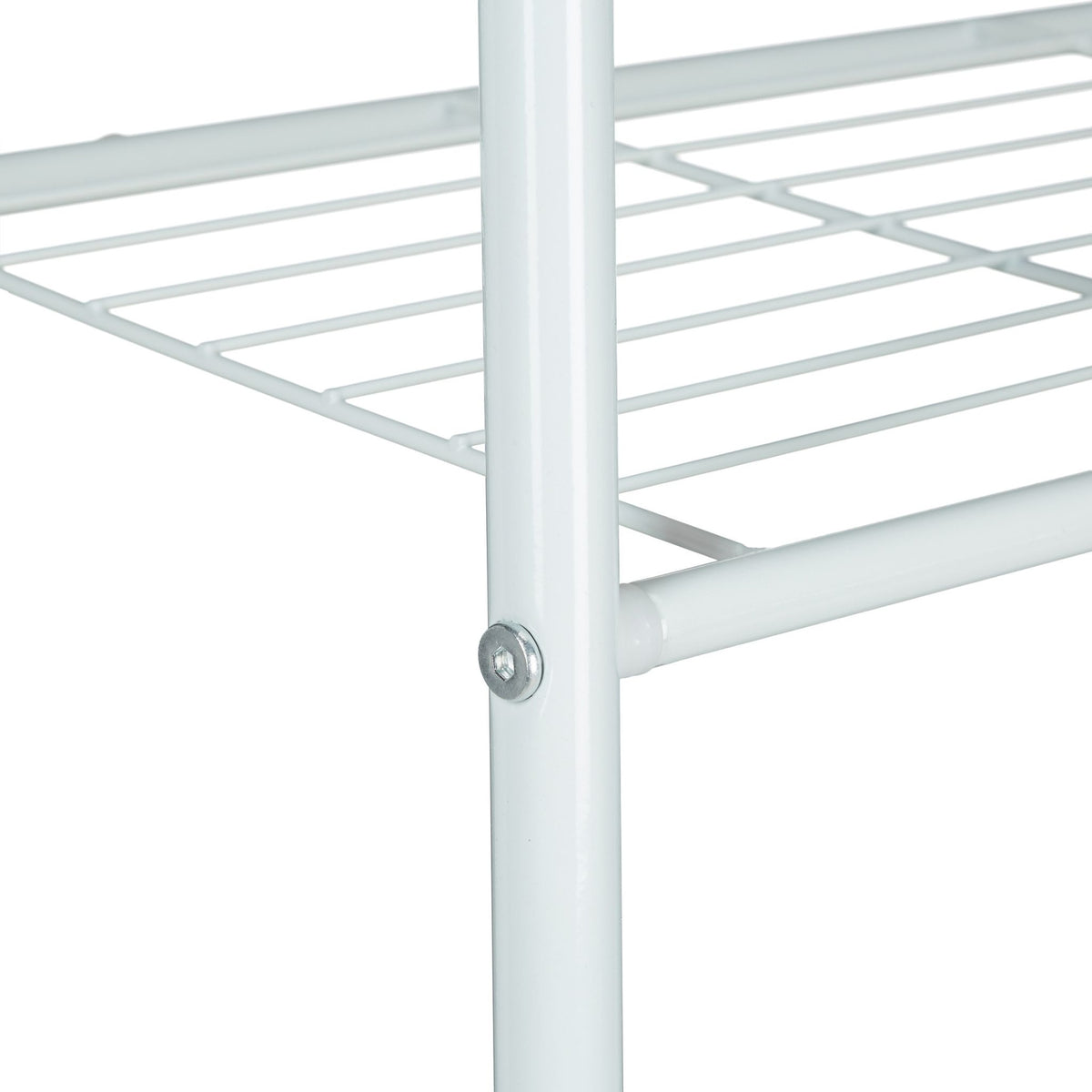 Clothes stand 2 shelves SANDRA